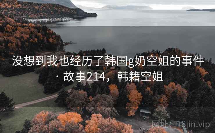 没想到我也经历了韩国g奶空姐的事件 · 故事214，韩籍空姐