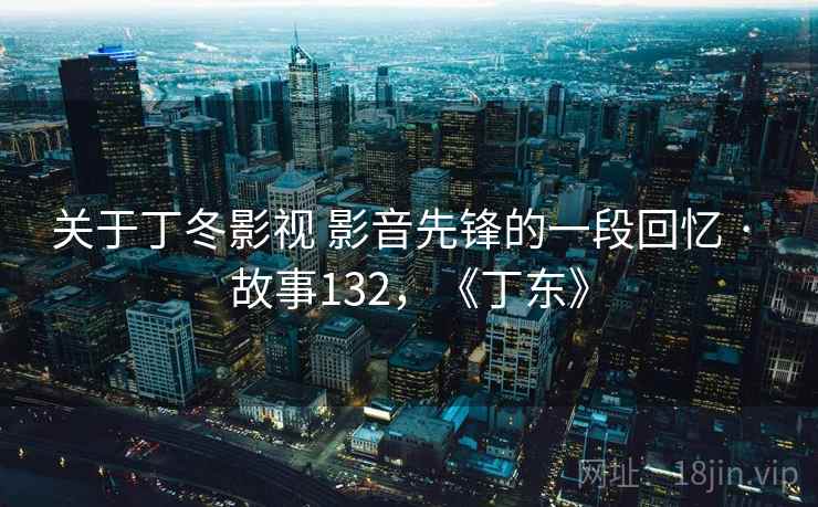 关于丁冬影视 影音先锋的一段回忆 · 故事132，《丁东》